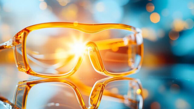 Safety Glasses: Glowing Protective Eyewear for Innovation & Science