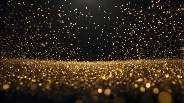 Floating Light Particles Background V2