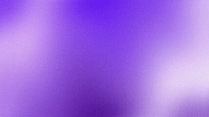 Obraz premium Abstract smooth purple background with grain texture featuring soft gradients and light glowing effects for digital design.