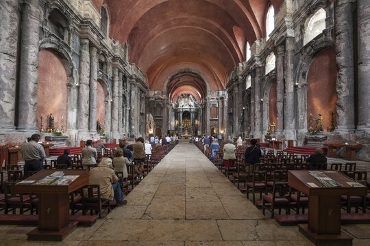 Church, Igreja de Sao Domingos, Rossio neighbourhood, Lisbon, Portugal