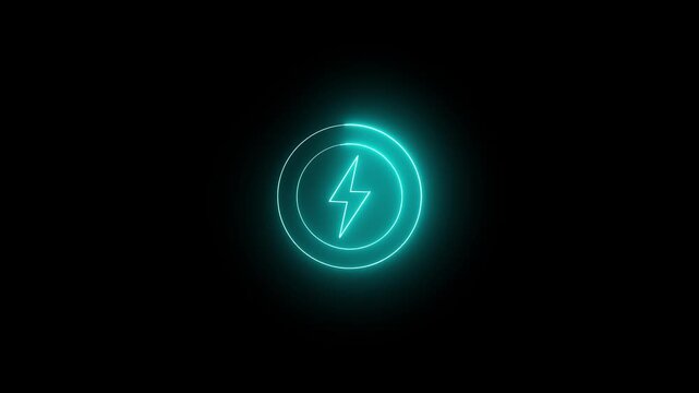 White color circle arrow refresh icon and 10 min timer icon animation on black background. Circular arrow timer icon 10 Min animation. 10 Minutes Time Loop Motion Design