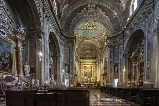 Church Chiesa di Santa Maria Inviolata, Riva del Garda, Italy