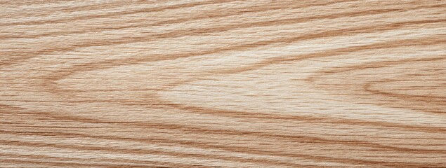 Naklejka premium Natural Light Oak Wood Grain Texture Background Close-up.