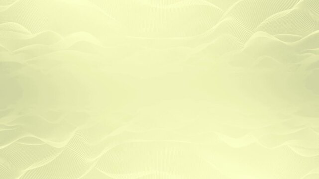 Clean and elegant motion graphic of soft white flowing waves. Smooth undulating lines with a bright, airy feel, ideal for corporate presentations or medical tech backgrounds.