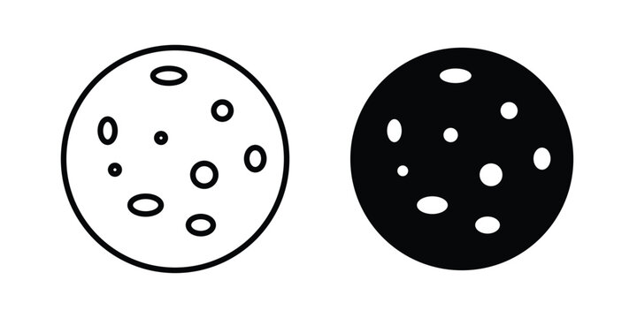 Leukemia icon vector design concept in black color