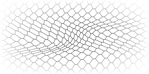 Mesh texture for fishing nets. Seamless pattern for sportswear or soccer goal, volleyball net, basketball hoop, hockey, athletics. Abstract net background for sports © Adell