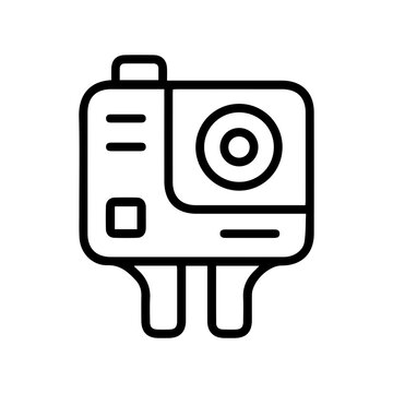 Action Camera Outline Icon
