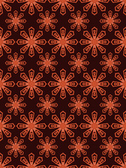 Fototapeta premium seamless damask pattern