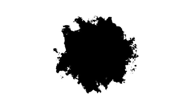 with Black Paint Spread Leak and Blot Animation, Abstract Artistic Ink Splash Motion Graphics Overlay, and Cinematic Intro Videos, for Cinematic Trailer Editing and Creative VFX Backgrounds in 4K