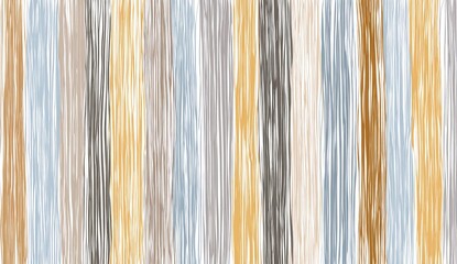 Obraz premium Abstract Vertical Stripes Pattern with Earthy Tones and Subtle Blue Hues.