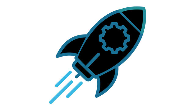 Modern editable stroke vector icon illustration of mobile app development and marketing analytics with a customizable line design for smartphone software strategy and business digital growth.