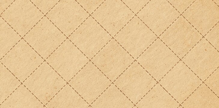 Beige quilted fabric texture background with diamond stitching pattern.