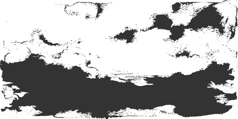 Fototapeta premium Vintage grunge vector map of Denmark and the world featuring a black and white ink splash design with a dirty paint splatter border and stained paper texture element
