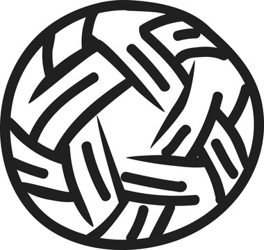Sepak Takraw Rattan Ball Sport Icon