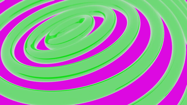 Green Magenta Fourier Concentric Rings Multicolor Abstract Background