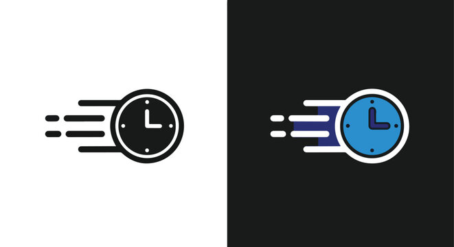 Vector low battery and charging icons set - Blue icon set - Modern style icon  - Glyph and solid icon set - Icon vector