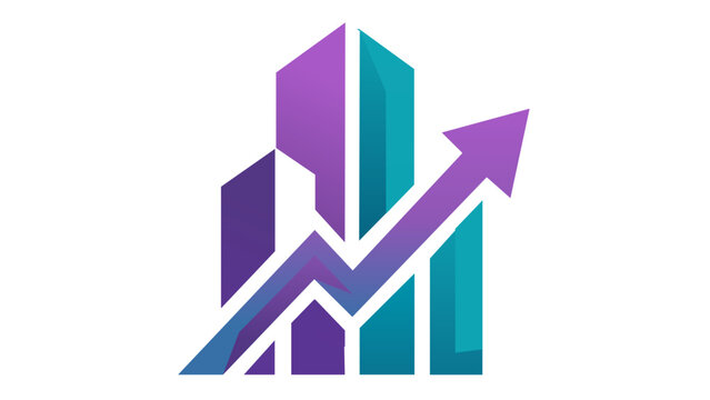 Professional brand identity vector icon illustration for business marketing and corporate analytics, featuring a modern minimalist design suitable for scalable web graphics and company branding.