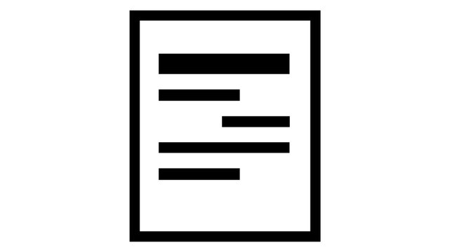 Professional invoice document vector icon illustration featuring a systematic grid of itemized costs on a printed paper for efficient banking records and corporate financial management tools.