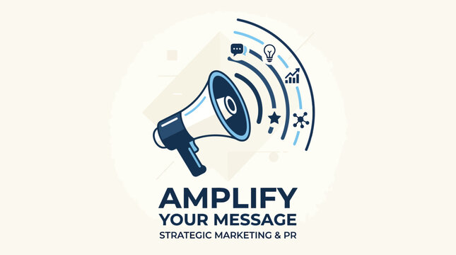 Megaphone Amplifying Marketing Message and Strategic Pr Campaigns
