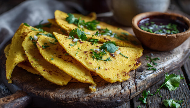 Socca gluten-free chickpea flatbread