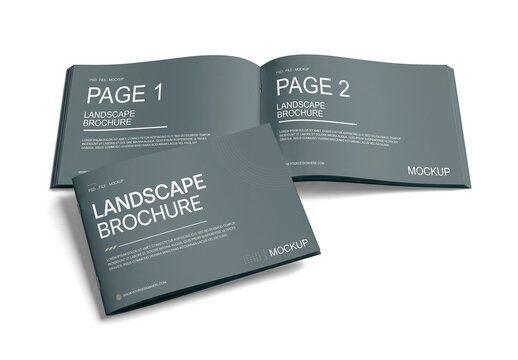 Landscape Brochure Mockup