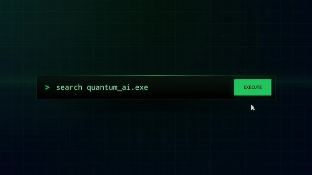 Digital Interface Search for Quantum AI Execute Command Line