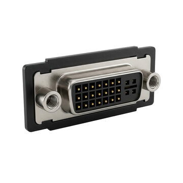 DVI-D Male Video Connector Port Assembly