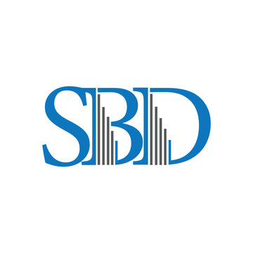 sbd letter creative letermark logo design