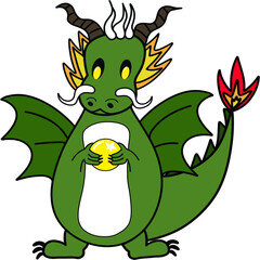 Fototapeta premium Baby dragon