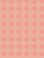 Fototapeta premium Pink cute watercolor illustration hand-drawn in children's vintage style, clip art, element isolated from background for cards posters decor