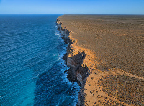 Cliffs of Nullarbor along the Great Australian Bight Marine Park