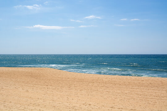 Atlantic Ocean in Espinho, Portugal