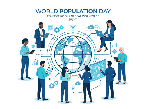 Celebrating World Population Day by connecting our global workforce through technology and innovation