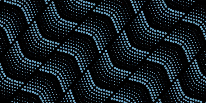 Seamless halftone hexagon shape dot pattern vector, Geometric Halftone Abstract pattern for Fabric and textile printing, sport jersey texture, wrapping paper, backdrops and packaging
