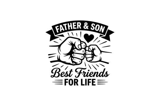 Friendship quote silhouette with coffee cup and heart black background