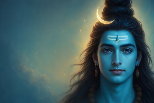 Shiv Shankar Mahadev Nilkanth Bholenath with Mata Parvati Shivshakti on Mahashivratri celebrating divine union love devotion spiritual energy and blessings/ Pradosh Vrat/ Masik Shivaratri