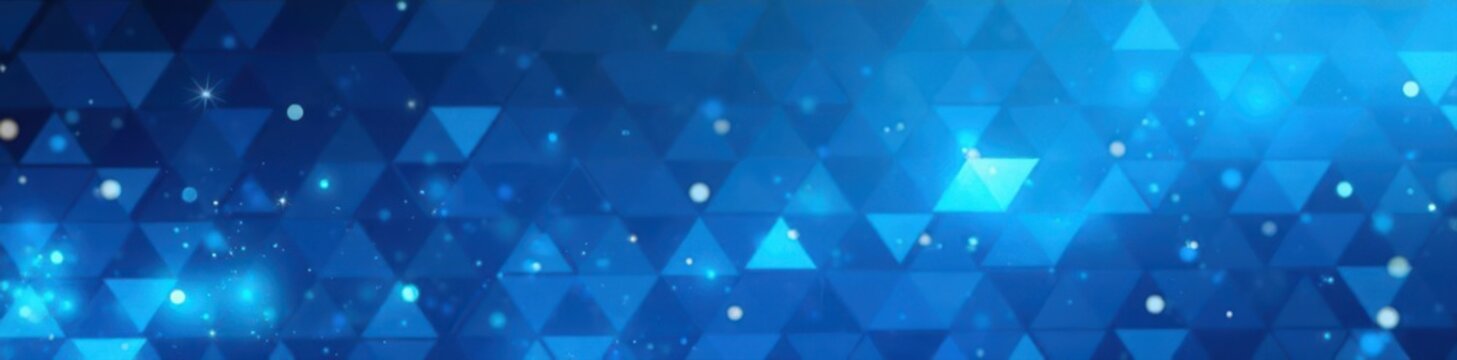 Modern blue & white triangle backdrop Abstract corporate tech design , texture, white