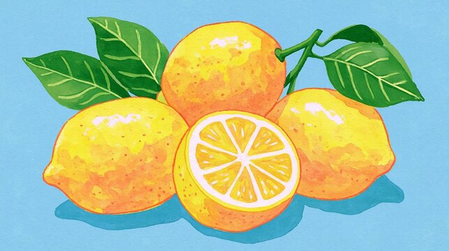 fresh limoncello with vibrant yellow lemons in elegant citrus composition