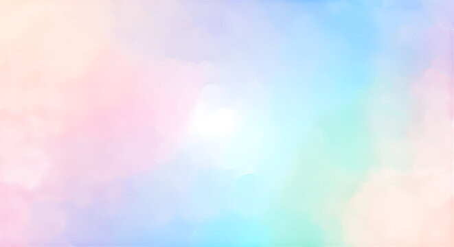 Soft gradient light blur background