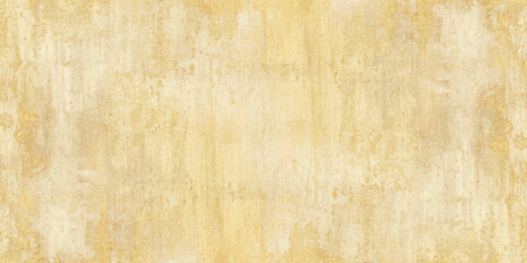 Naklejka premium Yellow ochre textured background with a weathered concrete aesthetic and subtle vintage grunge effects