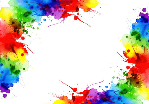 Vibrant multicolored abstract burst pattern design isolated on transparent background