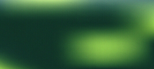 Fototapeta premium Dark Green Abstract Grainy Gradient Background with Soft Light and Lo-fi Film Grain Texture