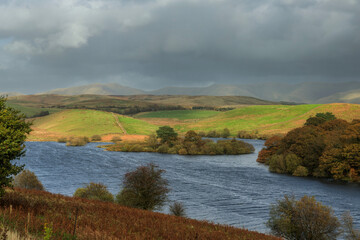 Fototapeta premium Beautiful autumn landscape of England. United Kingdom