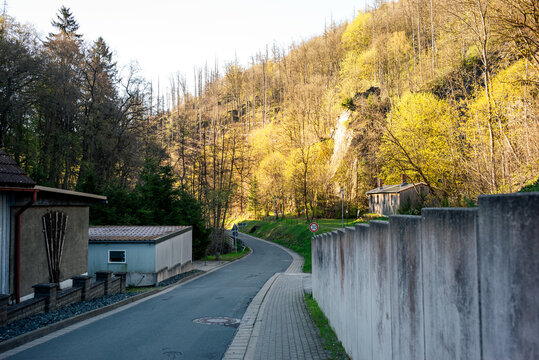 Wanderweg Harzer Hexenstieg in R&uuml;beland