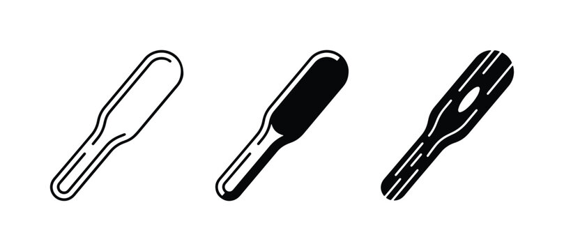 Foot File Icons, Callus Remover Tools, Pedicure Equipment Set