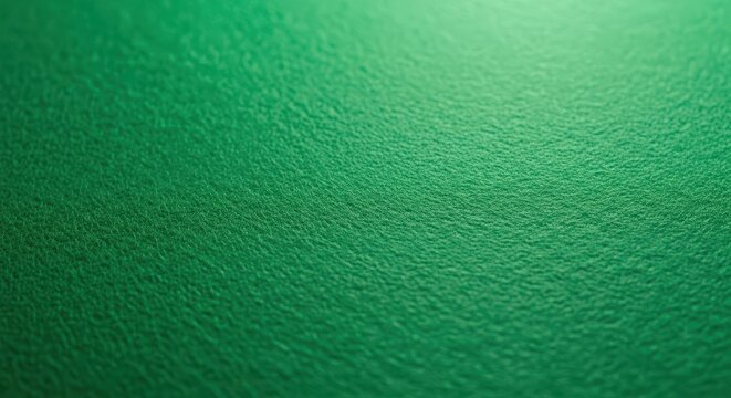 Close-up view of a vibrant green felt surface, showing the dense wool fibers and soft texture suitable for card games or delicate crafts, empty, pool, abstract