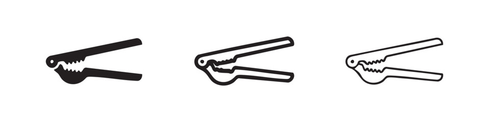 Fototapeta premium Nutcracker Kitchen Tool Icon