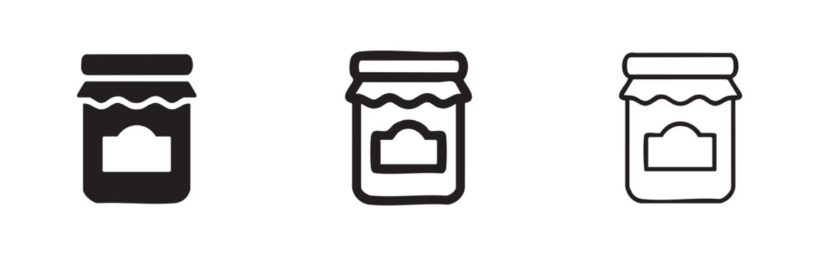 Jam or Preserve Jar Icon