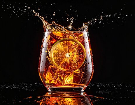glass of drink