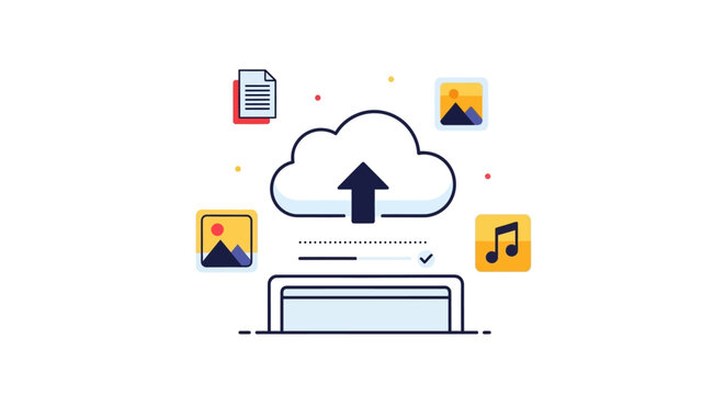 Cloud Upload Service for Digital Files and Media.